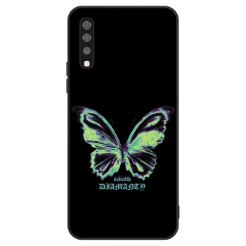 Hülle für Samsung Galaxy A70 A705F - Diamanty Blue