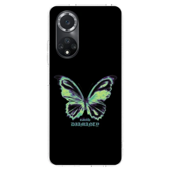 Picasee Huawei Nova 9 SE Hülle - Transparentes Silikon - Diamanty Blue