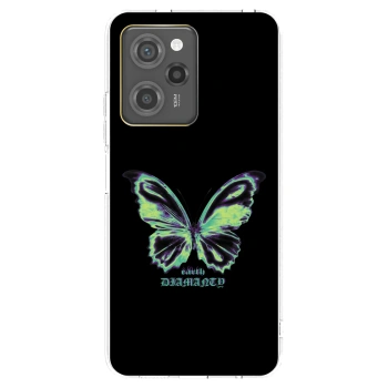 Picasee Xiaomi Poco X5 Pro Hülle - Schwarzes Silikon - Diamanty Blue
