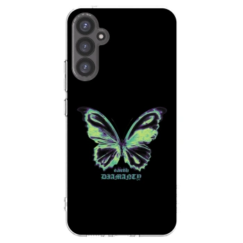 Picasee Samsung Galaxy A34 5G A346B Hülle - Transparentes Silikon - Diamanty Blue