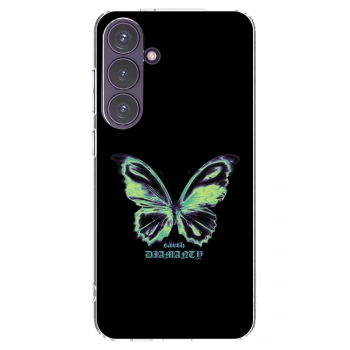 Picasee Samsung Galaxy S24+ S926B 5G Hülle - Transparentes Silikon - Diamanty Blue