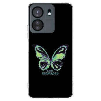 Picasee Xiaomi Redmi 13C 4G Hülle - Transparentes Silikon - Diamanty Blue