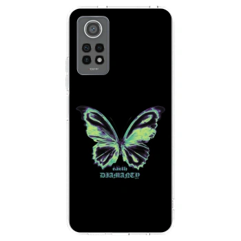 Picasee Xiaomi Redmi Note 12 Pro 4G Hülle - Transparentes Silikon - Diamanty Blue