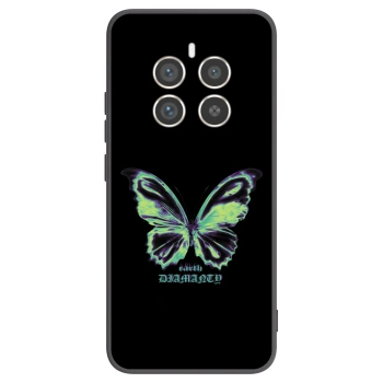 Picasee Realme 12 Pro 5G Hülle - Schwarzes Silikon - Diamanty Blue