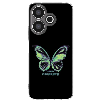 Picasee Xiaomi Redmi 13 4G Hülle - Transparentes Silikon - Diamanty Blue