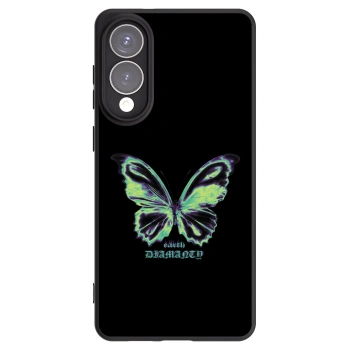 Picasee Samsung Galaxy S25 Edge 5G Hülle - Schwarzes Silikon - Diamanty Blue