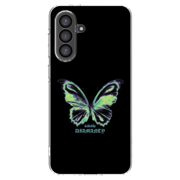 Picasee Samsung Galaxy A36 5G Hülle - Transparentes Silikon - Diamanty Blue