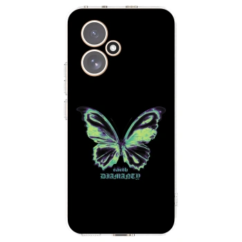 Picasee Honor 400 5G Hülle - Transparentes Silikon - Diamanty Blue
