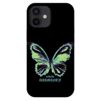 Hülle für Apple iPhone 12 mini - Diamanty Blue