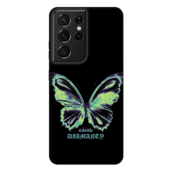 Hülle für Samsung Galaxy S21 Ultra 5G G998B - Diamanty Blue