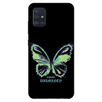 Hülle für Samsung Galaxy A51 A515F - Diamanty Blue