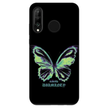 Hülle für Huawei P30 Lite - Diamanty Blue