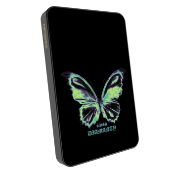 Powerbank mit MagSafe 5 000 mAh Grau - Diamanty Blue