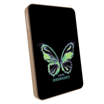 Powerbank mit MagSafe 5 000 mAh Golden - Diamanty Blue