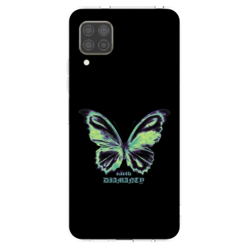 Picasee Huawei P40 Lite Hülle - Transparentes Silikon - Diamanty Blue