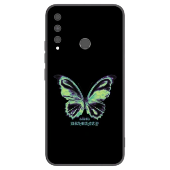 Hülle für Huawei P40 Lite E - Diamanty Blue