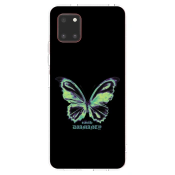 Picasee Samsung Galaxy Note 10 Lite N770F Hülle - Transparentes Silikon - Diamanty Blue