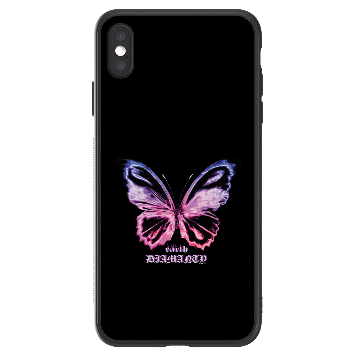 Picasee ULTIMATE CASE für Apple iPhone XS Max - Diamanty Purple