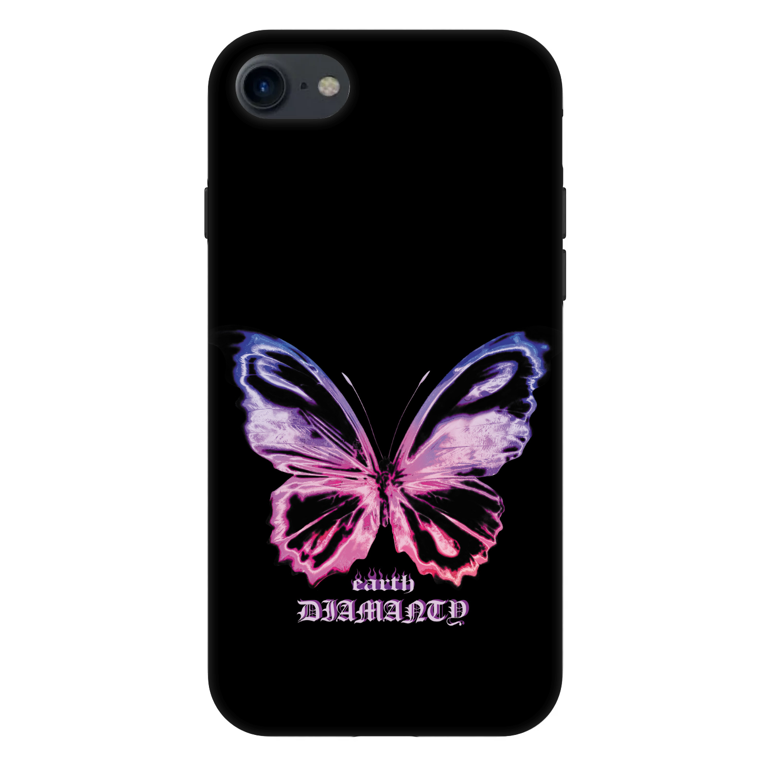 Picasee Fashion Case für Apple iPhone SE 2022 - Diamanty Purple