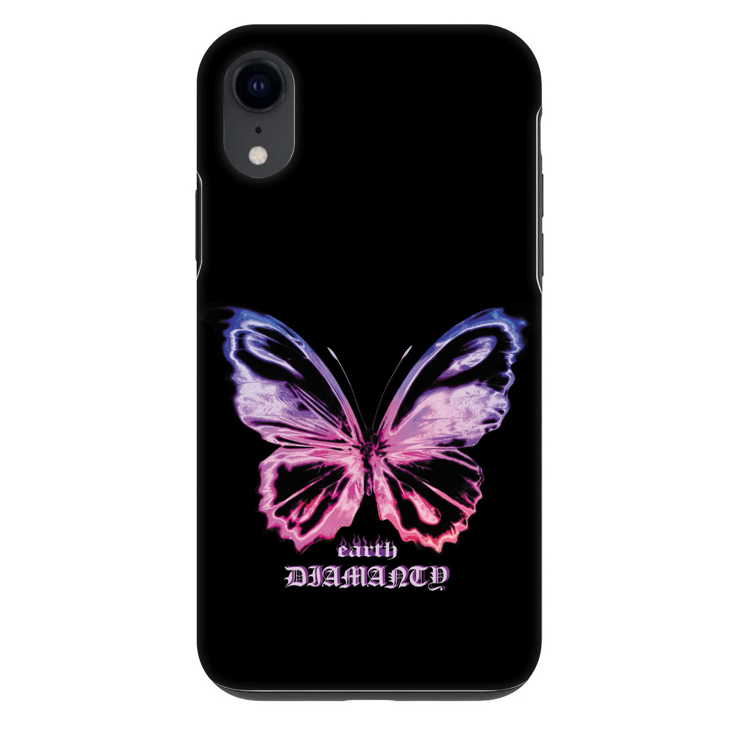 Picasee Fashion Case für Apple iPhone XR - Diamanty Purple