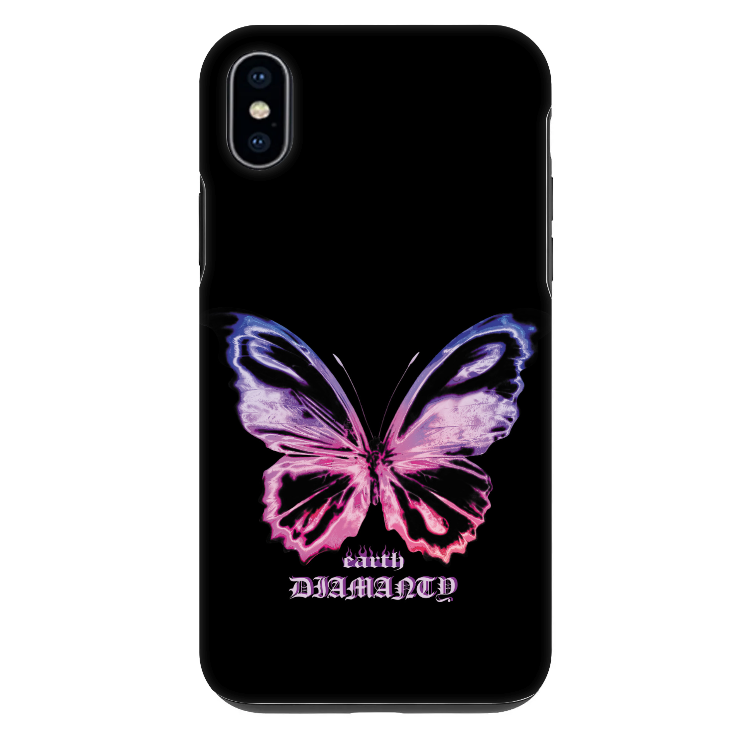 Picasee Fashion Case für Apple iPhone XS Max - Diamanty Purple
