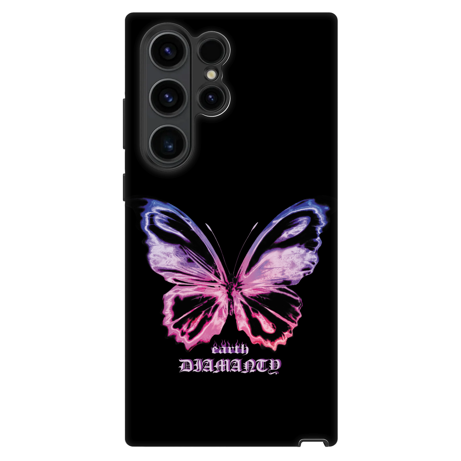 Picasee Fashion Case für Samsung Galaxy S23 Ultra 5G - Diamanty Purple