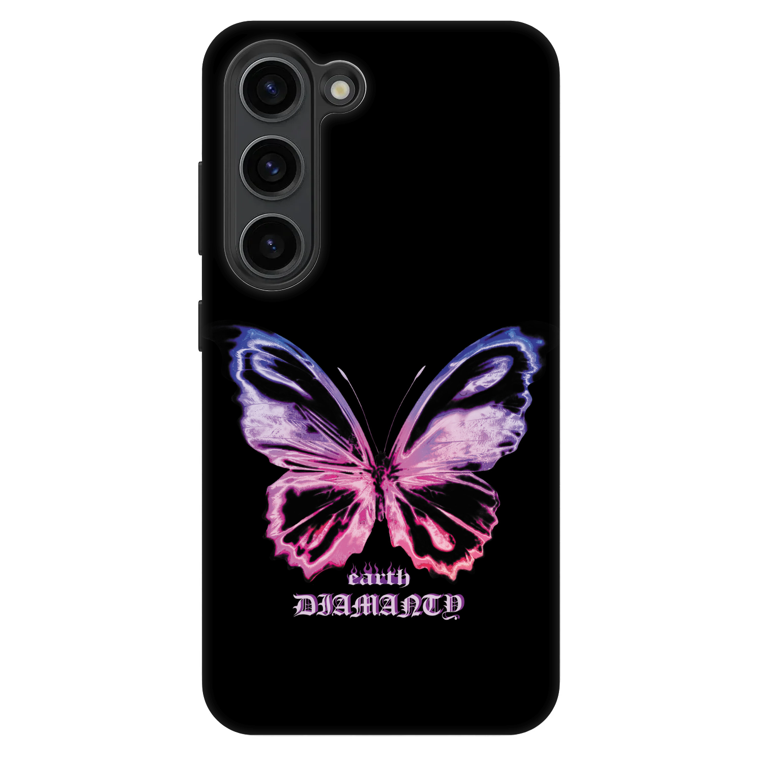 Picasee Fashion Case für Samsung Galaxy S23 5G - Diamanty Purple