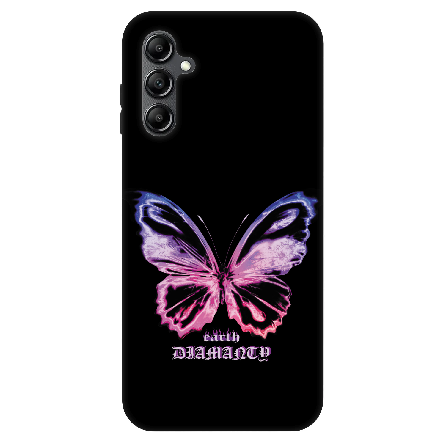 Picasee Fashion Case für Samsung Galaxy A14 4G A145R - Diamanty Purple