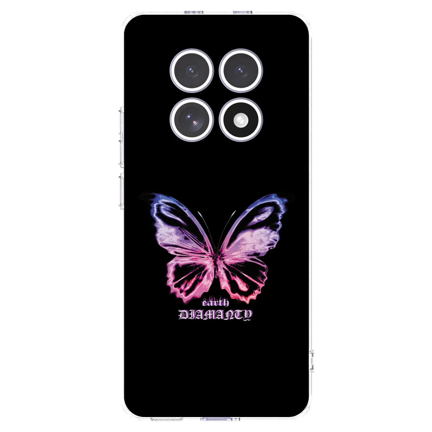Picasee Xiaomi Redmi Note 15 Hülle - Transparentes Silikon - Diamanty Purple