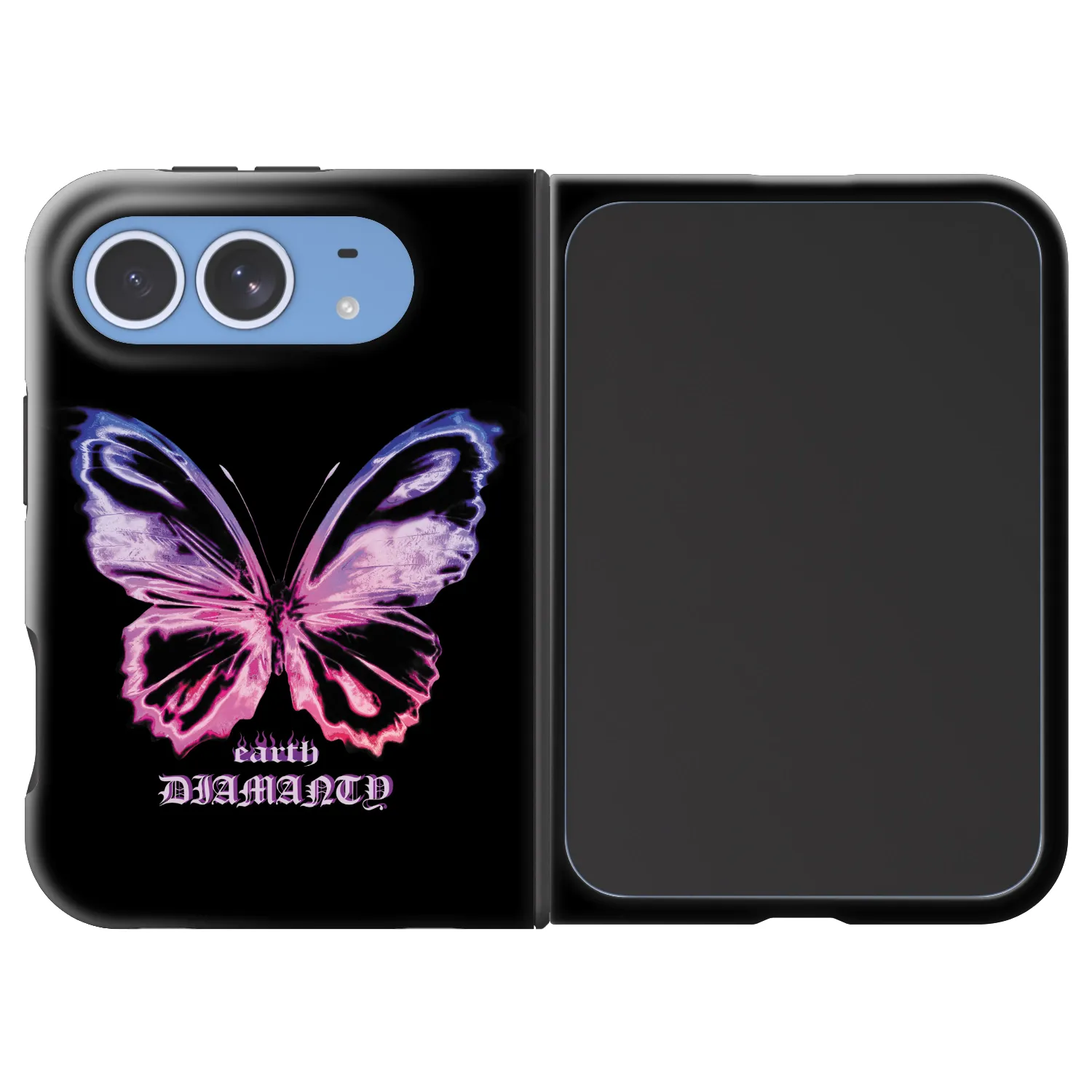 Picasee Fashion Case MagSafe für Apple iPhone Duo - Diamanty Purple