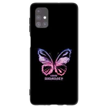 Hülle für Samsung Galaxy M51 M515F - Diamanty Purple