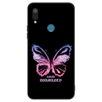 Hülle für Huawei Y7 2019 - Diamanty Purple