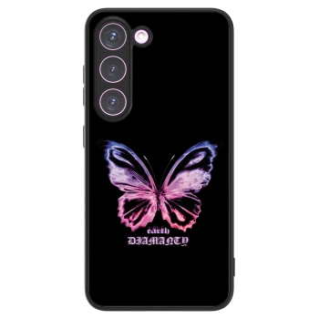 Picasee ULTIMATE CASE PowerShare für Samsung Galaxy S23 5G - Diamanty Purple