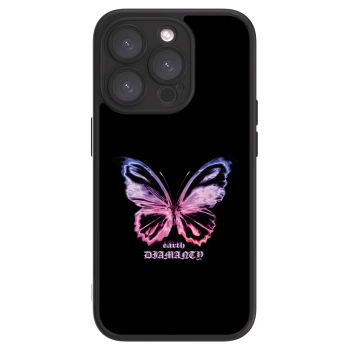Picasee ULTIMATE CASE für Apple iPhone 15 Pro - Diamanty Purple