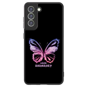 Picasee ULTIMATE CASE PowerShare für Samsung Galaxy S21 FE 5G - Diamanty Purple