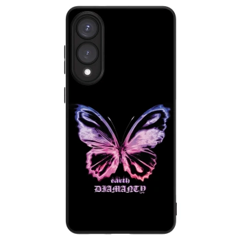 Hülle für Samsung Galaxy S25 Edge 5G - Diamanty Purple