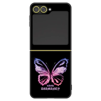 Hülle für Samsung Galaxy Z Flip5 5G - Diamanty Purple
