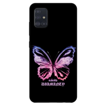 Hülle für Samsung Galaxy A51 A515F - Diamanty Purple