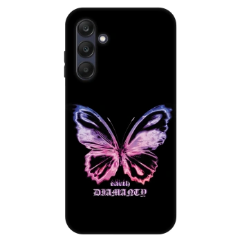 Hülle für Samsung Galaxy A25 A256B 5G - Diamanty Purple