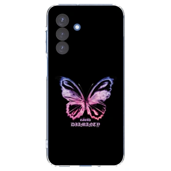 Picasee Samsung Galaxy A17 5G Hülle - Transparentes Silikon - Diamanty Purple
