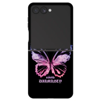 Hülle für Samsung Galaxy Z Flip7 5G - Diamanty Purple