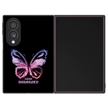 Hülle für Samsung Galaxy Z Fold8 5G - Diamanty Purple