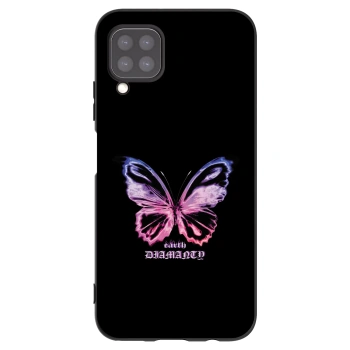 Picasee Huawei P40 Lite Hülle - Schwarzes Silikon - Diamanty Purple