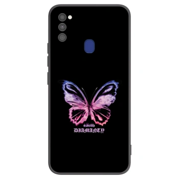 Hülle für Samsung Galaxy M21 M215F - Diamanty Purple