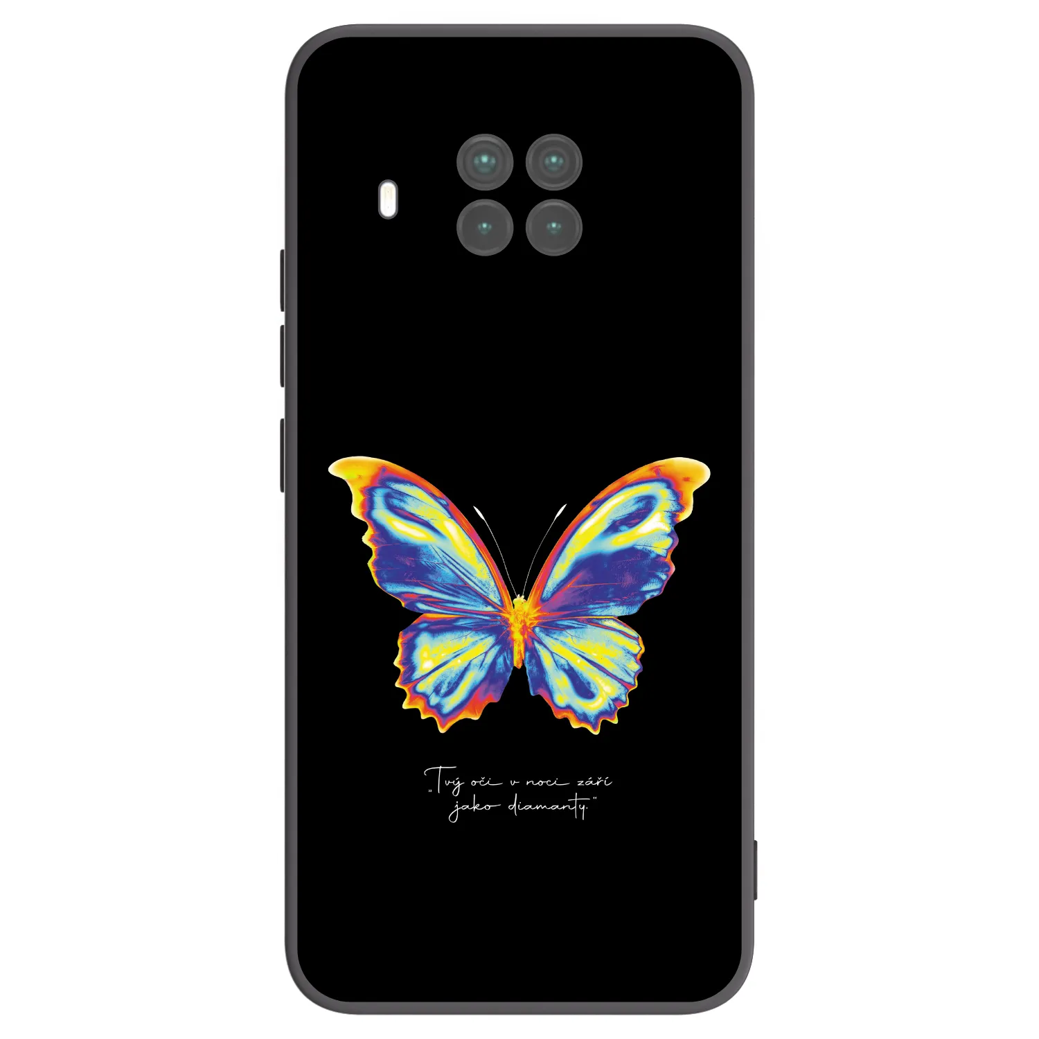Picasee Xiaomi Mi 10T Lite Hülle - Schwarzes Silikon - Diamanty Black