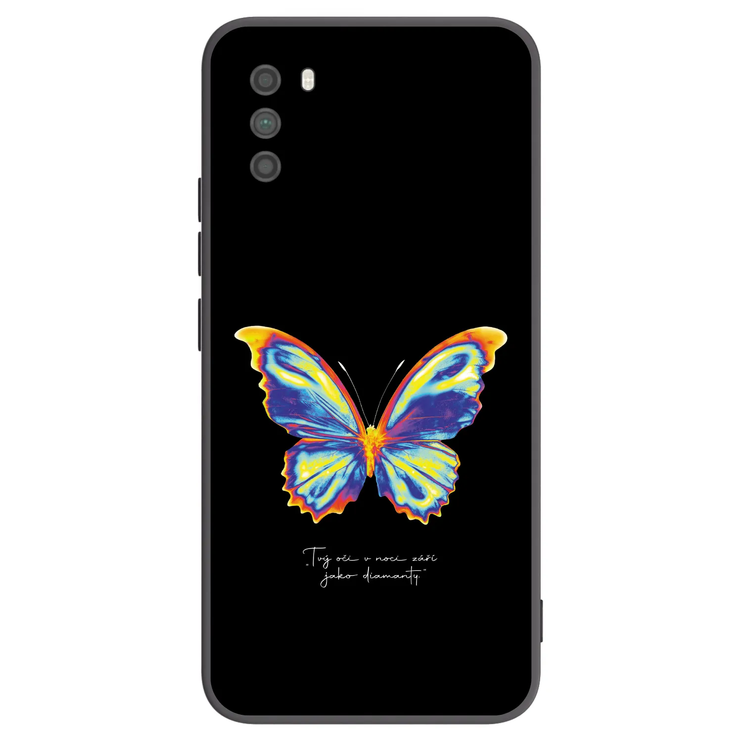 Picasee Xiaomi Poco M3 Hülle - Schwarzes Silikon - Diamanty Black