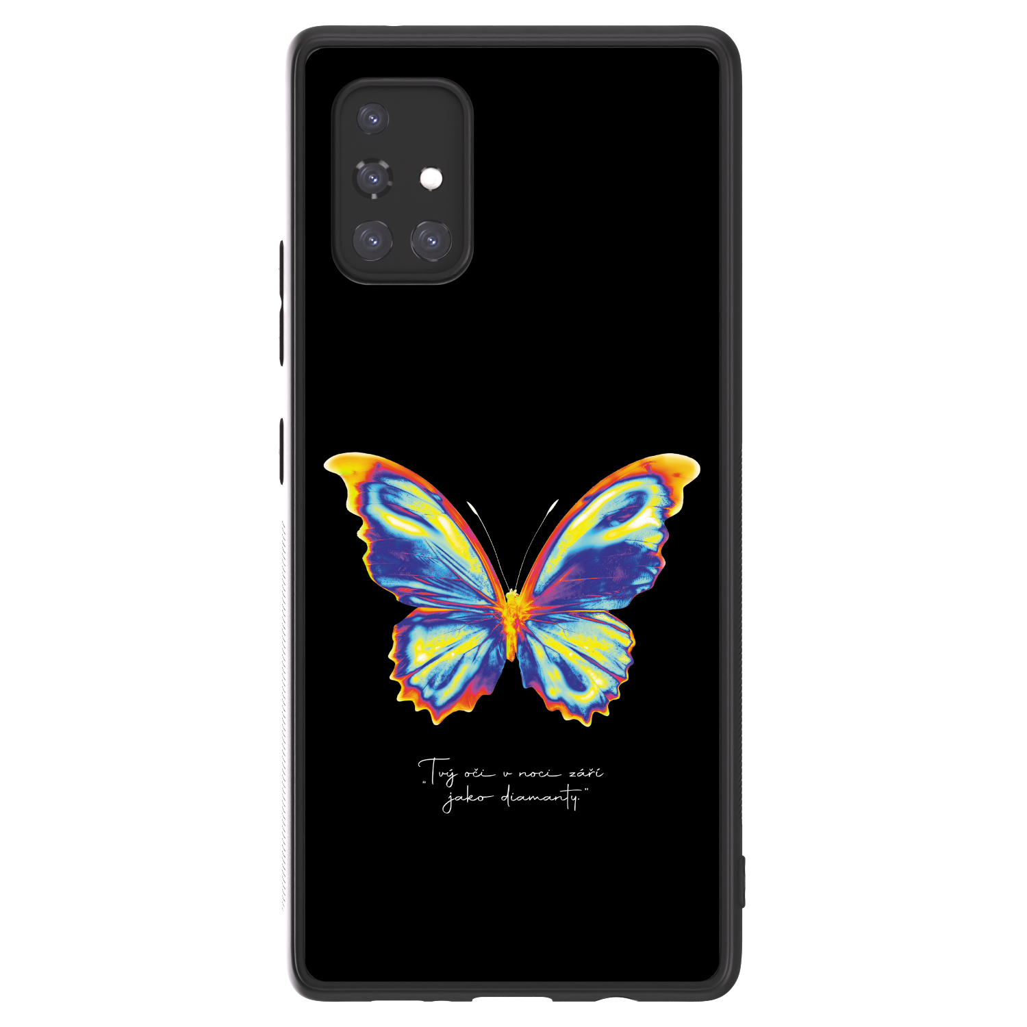 Picasee ULTIMATE CASE für Samsung Galaxy A71 A715F - Diamanty Black