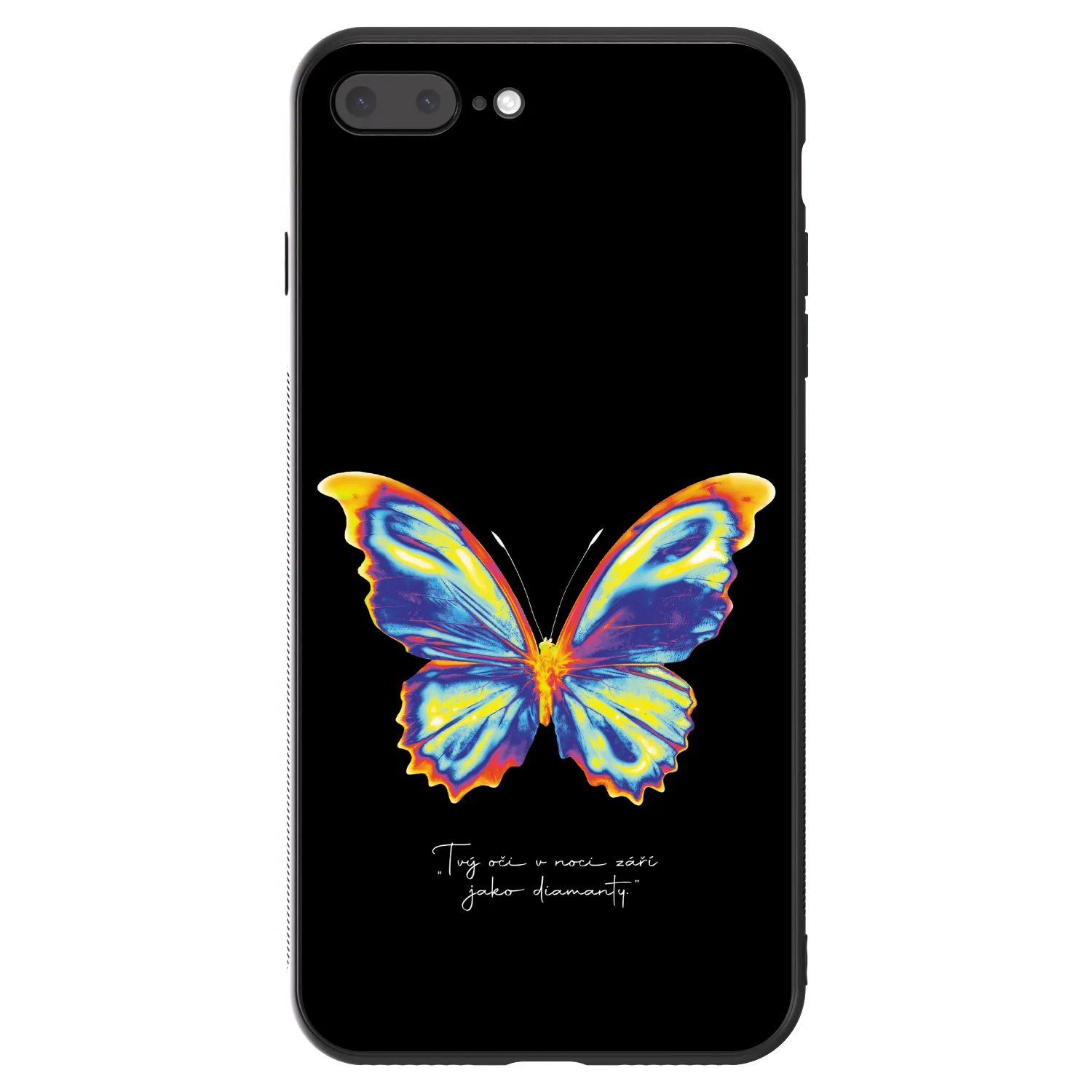 Picasee ULTIMATE CASE für Apple iPhone 7 Plus - Diamanty Black