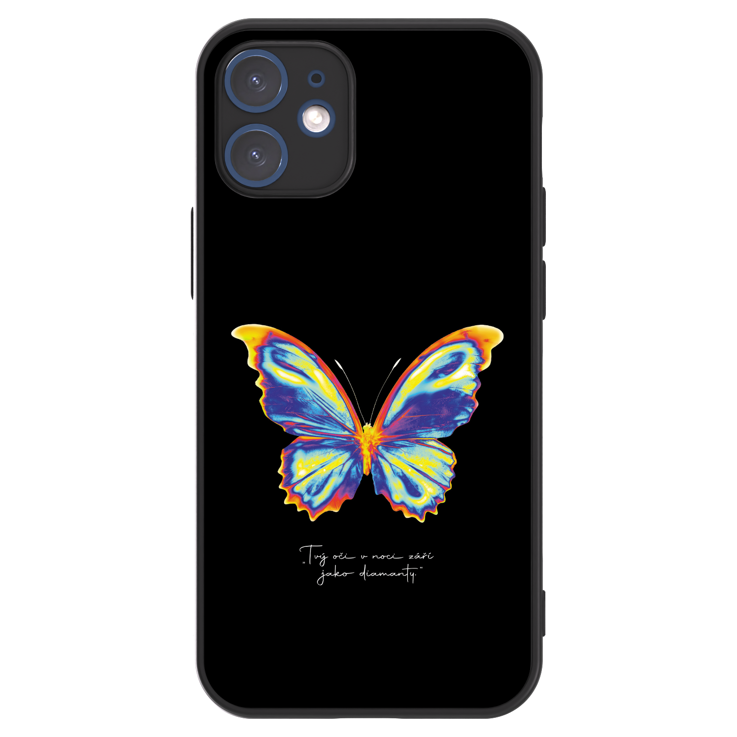 Picasee ULTIMATE CASE für Apple iPhone 12 mini - Diamanty Black