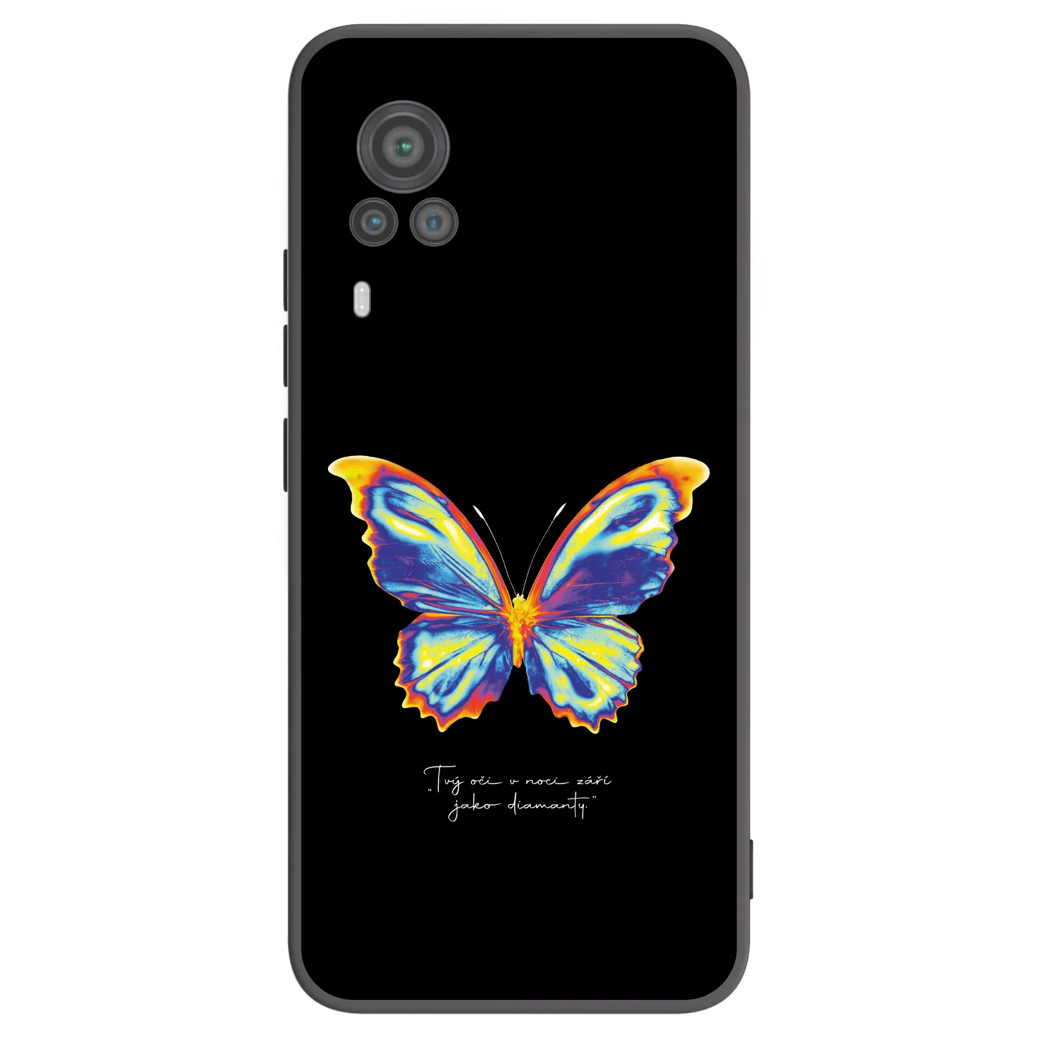 Picasee Vivo X60 Pro 5G Hülle - Schwarzes Silikon - Diamanty Black